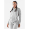 JAKO Base Kapuzenjacke Damen hellgrau meliert 34