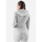 JAKO Base Kapuzenjacke Damen hellgrau meliert 34