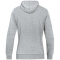 JAKO Base Kapuzenjacke Damen hellgrau meliert 34