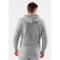 JAKO Base Kapuzenjacke hellgrau meliert 3XL