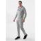 JAKO Base Kapuzenjacke hellgrau meliert 3XL