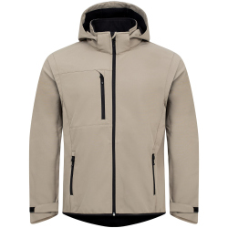 CLIQUE Classic 2in1 Softshelljacke Herren 82 - sand XS