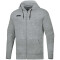 JAKO Base Kapuzenjacke Damen hellgrau meliert 44