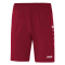 JAKO Premium Trainingsshorts weinrot 152