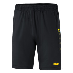JAKO Premium Trainingsshorts schwarz/citro 128