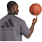 adidas DBB Deutschland Basketball Travel kurzarm Trainingsjacke 2026 Herren grey six XS