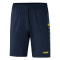 JAKO Premium Trainingsshorts marine/neongelb 152