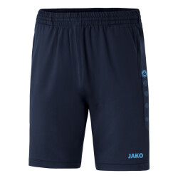 JAKO Premium Trainingsshorts marine/skyblue 128