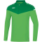 JAKO Champ 2.0 Ziptop Sweatshirt soft green/sportgr&uuml;n 128