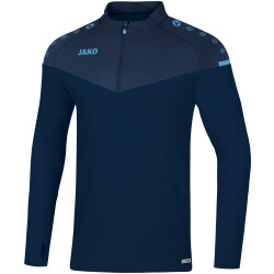 JAKO Champ 2.0 Ziptop Sweatshirt marine/darkblue/skyblue 128