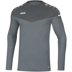 JAKO Champ 2.0 Sweatshirt steingrau/anthra light 116