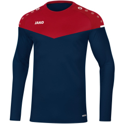 JAKO Champ 2.0 Sweatshirt marine/chili rot 152