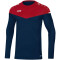 JAKO Champ 2.0 Sweatshirt marine/chili rot XXL