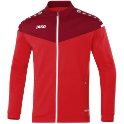 JAKO Champ 2.0 Polyesterjacke rot/weinrot 116