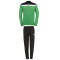 uhlsport Offense 23 Polyesteranzug gr&uuml;n/schwarz/wei&szlig; 128