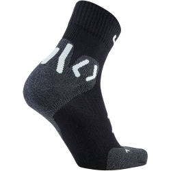 UYN Trekkingsocken Approach Mid Damen black/grey 35-36