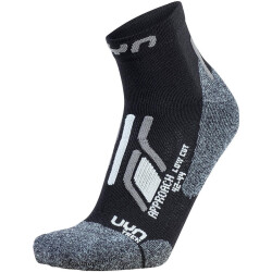 UYN Approach Low Cut Trekkingsocken Herren black/grey 35-38