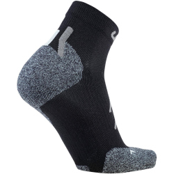 UYN Approach Low Cut Trekkingsocken Herren black/grey 45-47