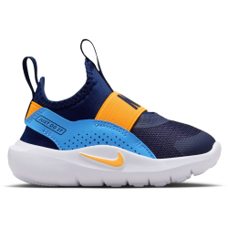 NIKE Flex Runner 4 Baby-Sneaker 403 - midnight navy/laser orange 19.5