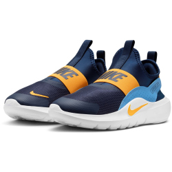 NIKE Flex Runner 4 Laufschuhe Kinder 403 - midnight navy/laser orange 35.5