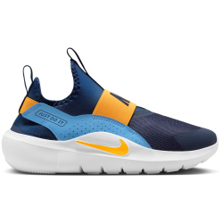 NIKE Flex Runner 4 Laufschuhe Kinder 403 - midnight navy/laser orange 35.5
