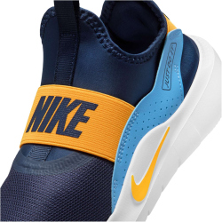 NIKE Flex Runner 4 Laufschuhe Kinder 403 - midnight navy/laser orange 35.5