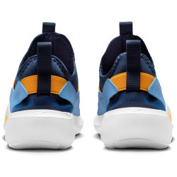 NIKE Flex Runner 4 Laufschuhe Kinder 403 - midnight navy/laser orange 35.5