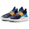 NIKE Flex Runner 4 Laufschuhe Kinder 403 - midnight navy/laser orange 35.5