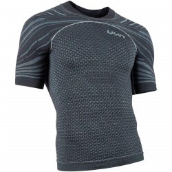 UYN Alpha Coolboost kurzarm Laufshirt Herren denim L