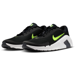 NIKE Flex Train Fitnessschuhe Herren 005 - black/volt ice-dk smoke grey 42.5