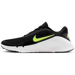 NIKE Flex Train Fitnessschuhe Herren 005 - black/volt ice-dk smoke grey 42.5