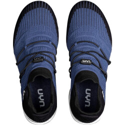 UYN Free Flow Tune Slip-on Sneaker aus Merinowolle Herren blue/black 39