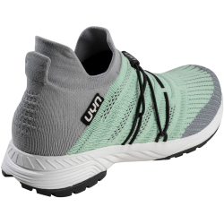 UYN Free Flow Tune Slip-on Sneaker aus Merinowolle Damen mint/silver 35