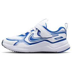 NIKE Cosmic Runner Laufschuhe Kinder 104 - white/vast grey-game royal-midnight navy 27.5