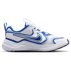 NIKE Cosmic Runner Laufschuhe Kinder 104 - white/vast grey-game royal-midnight navy 28
