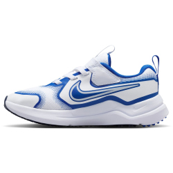 NIKE Cosmic Runner Laufschuhe Kinder 104 - white/vast grey-game royal-midnight navy 28