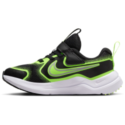 NIKE Cosmic Runner Laufschuhe Kinder 005 - black/wolf grey-volt 28
