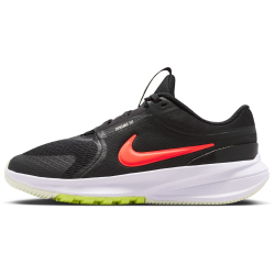 NIKE Star Runner 5 Laufschuhe Kinder 010 - black/bright crimson-anthracite 35.5