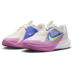 NIKE Sonic Fly Laufschuhe Kinder 102 - summit white/lime blast-sapphire 35.5