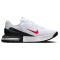 NIKE Air Max Alpha Trainer 6 Fitnessschuhe Herren 111 - white/university red-neutral grey 38.5