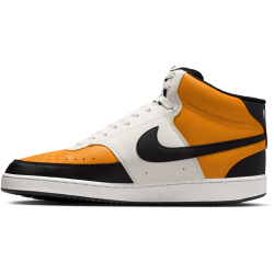 NIKE Court Vision Mid-Top Sneaker Herren 700 - gold leaf/black-sail 39