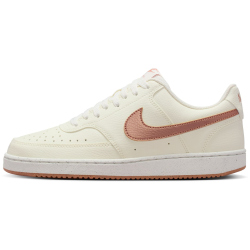 NIKE Court Vision Low-Top Sneaker Damen 119 - sail/mtlc red bronze-rose gold 42.5