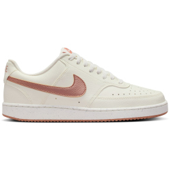 NIKE Court Vision Low-Top Sneaker Damen 119 - sail/mtlc red bronze-rose gold 42.5