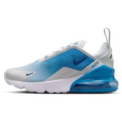 NIKE Air Max 270 Sneaker Kinder 125 - off white/court blue-dutch blue 27.5
