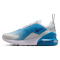 NIKE Air Max 270 Sneaker Kinder 125 - off white/court blue-dutch blue 27.5