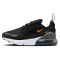 NIKE Air Max 270 Sneaker Kinder 045 - black/metallic copper-laser orange 27.5