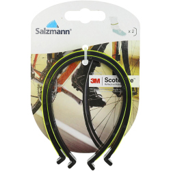 2er Pack Salzmann Reflektierende Fahrrad-Hosenclips 5001...