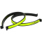 2er Pack Salzmann Reflektierende Fahrrad-Hosenclips 5001 - safety yellow