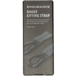 ENDURANCE Shorts Lifting Strap Zughilfen 1001 - black