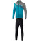 erima 5-C Polyesteranzug oriental blue mel./grey mel./white 140